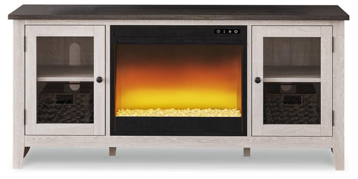 Dorrinson Mantels and Fireplaces 60" TV Stand with Electric Fireplace