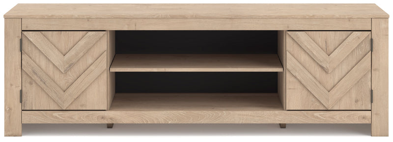 Cayboni LG TV Stand w/Fireplace Option