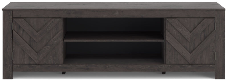 Cayboni LG TV Stand w/Fireplace Option