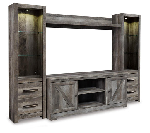 Wynnlow TV Stands 4-Piece Entertainment Center