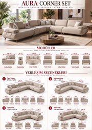 Aura Corner Set