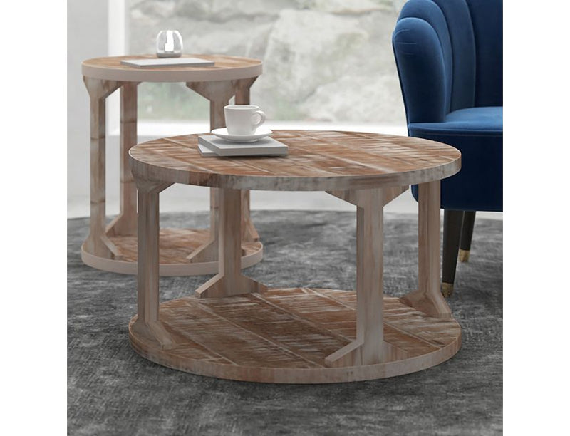 ANVI Round Coffee Table - Berre Furniture