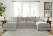 Aslan Court 4 - Piece Sofa Pit Sectional - Berre Furniture