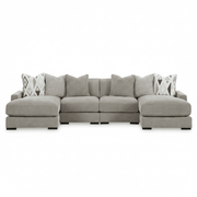 Aslan Court 4 - Piece Sofa Pit Sectional - Berre Furniture