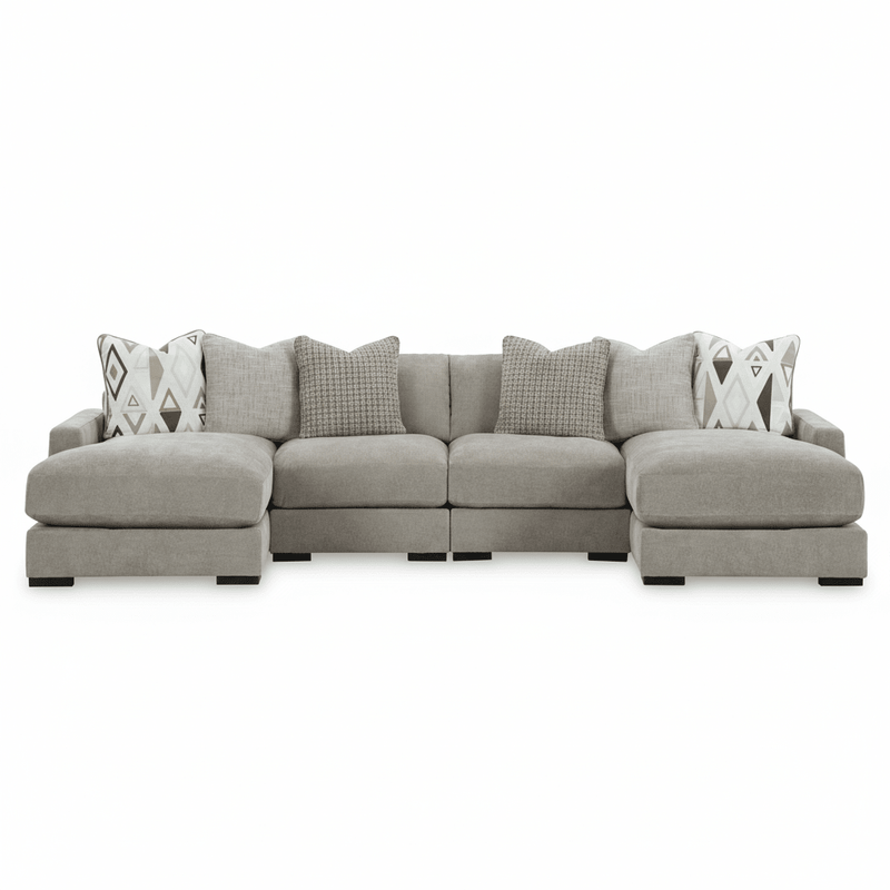 Aslan Court 4 - Piece Sofa Pit Sectional - Berre Furniture