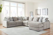 Aslan Court 6 - Piece Sectional with Chaise - Berre Furniture