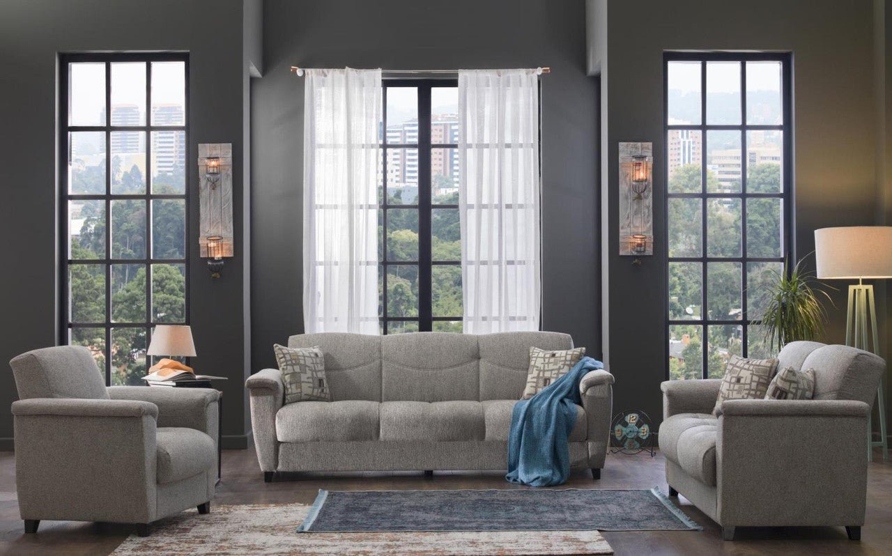 Aspen Living Room Set Sofa Loveseat Armchair by Bellona