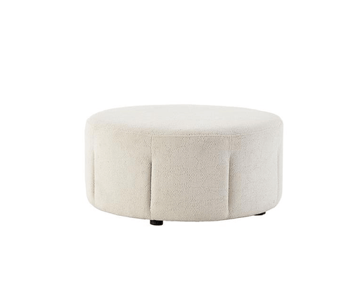 Atlanta Ottoman (Peru Cream) by Bellona - Berre Furniture