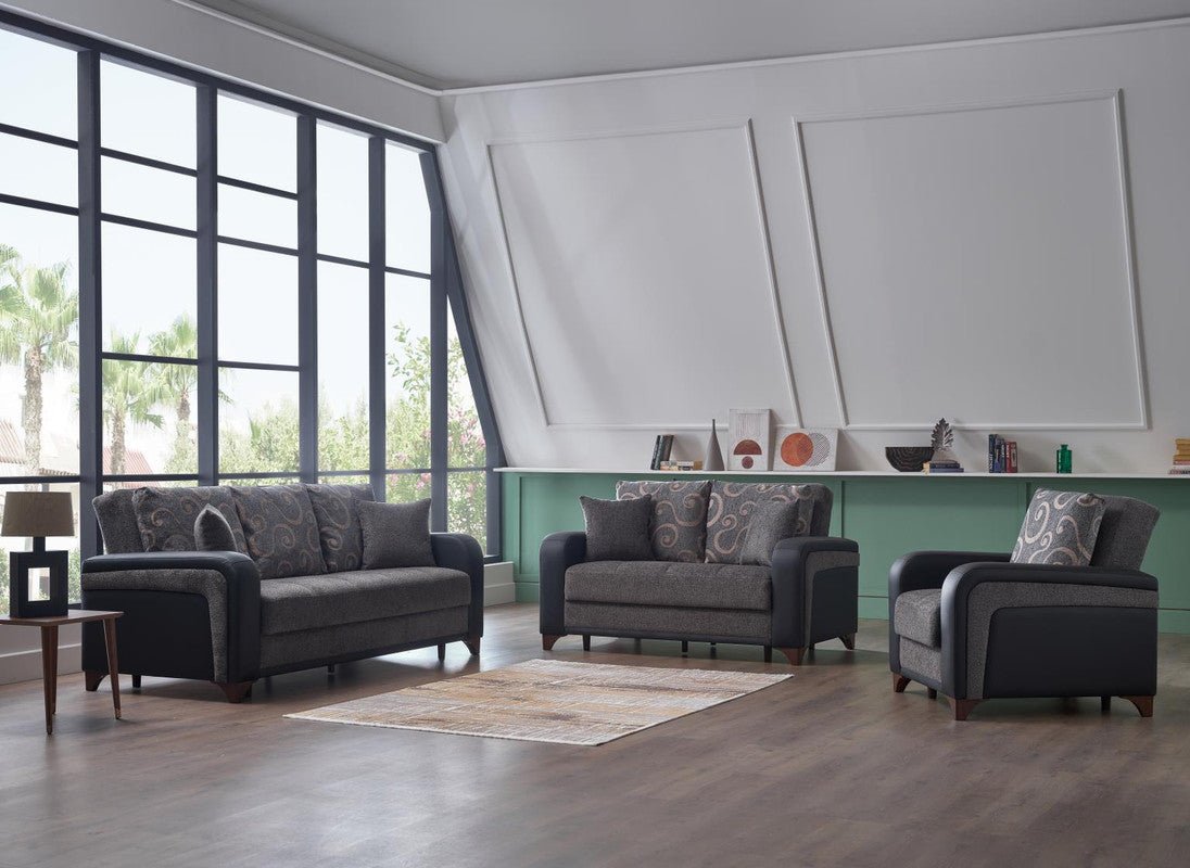 Austin Living Room Set Sofa Loveseat Armchair by Bellona