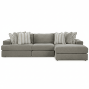 Avaliyah 3 - Piece Sectional with Chaise - Berre Furniture