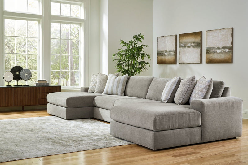 Avaliyah 4 - Piece Double Chaise Sectional - Berre Furniture