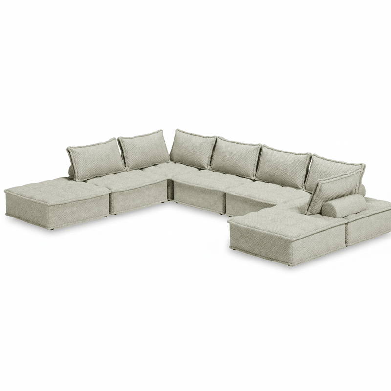 Bales 7 - Piece Modular Seating - Berre Furniture
