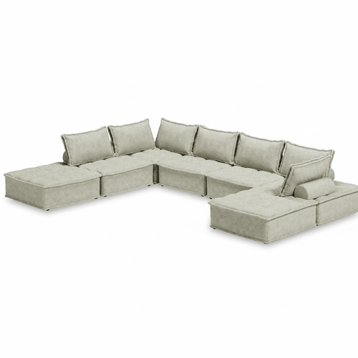 Bales 7 - Piece Modular Seating - Berre Furniture