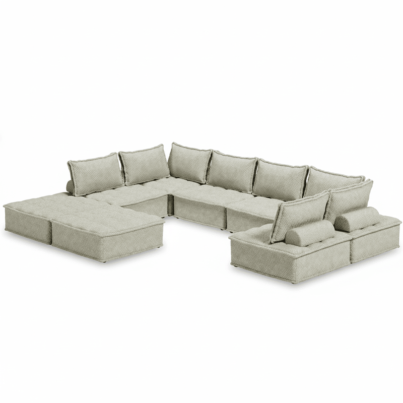 Bales 8 - Piece Modular Seating - Berre Furniture