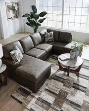 Baltic - Park 2 - Piece Sleeper Sectional with Chaise - Berre Furniture