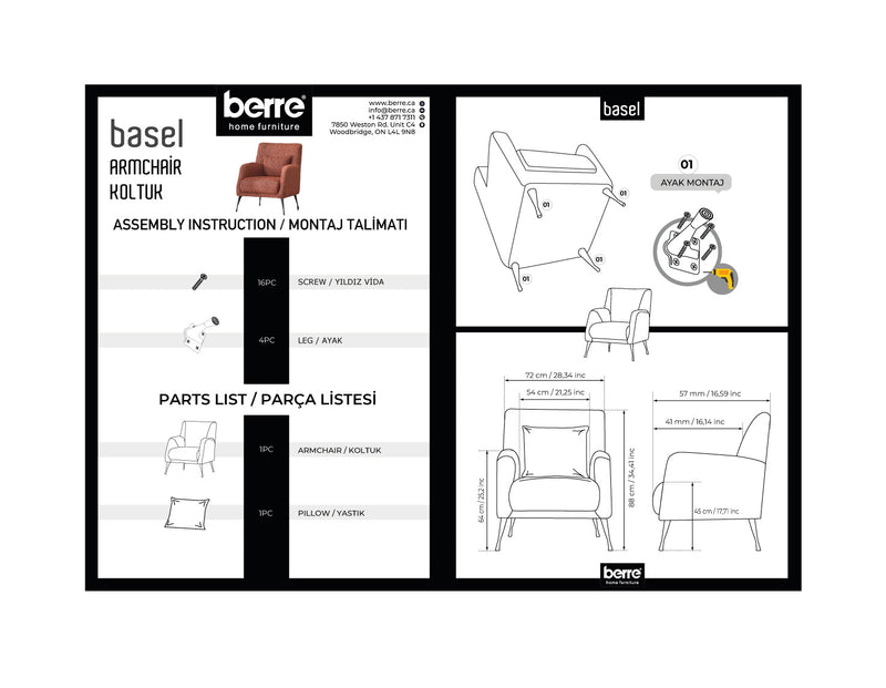 BASEL Armchair