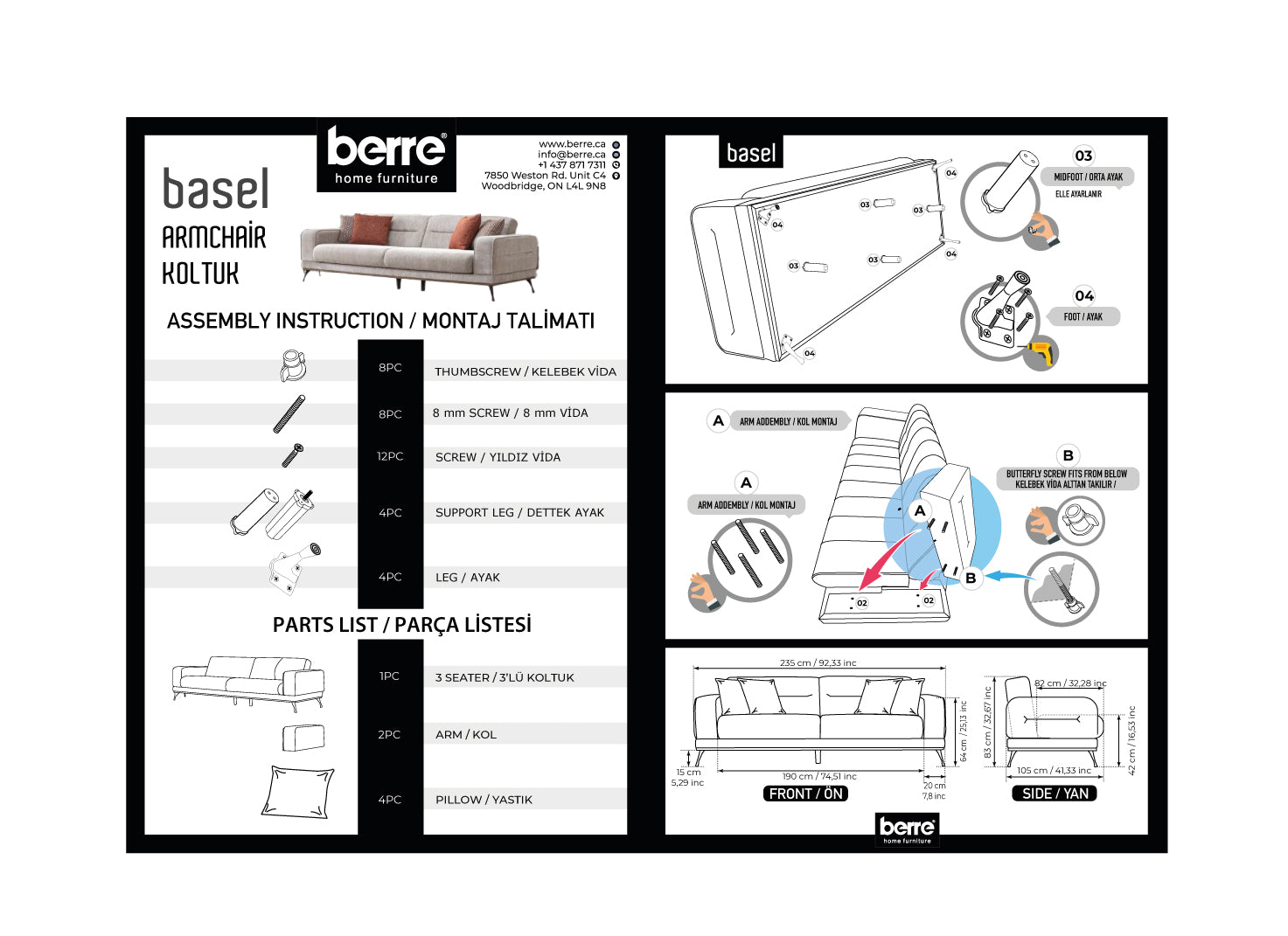 BASEL Sofa