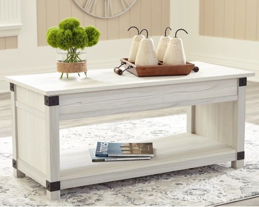BAYFYNN LLIFT-TOP RECTANGULAR COCKTAIL TABLE
