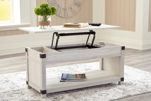 BAYFYNN LLIFT-TOP RECTANGULAR COCKTAIL TABLE