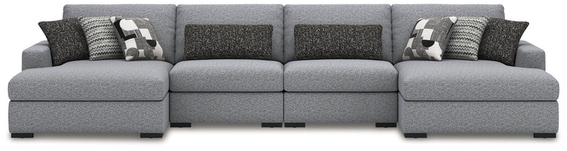 Bealton 4 - Piece Sectional with Double Chaise - Berre Furniture
