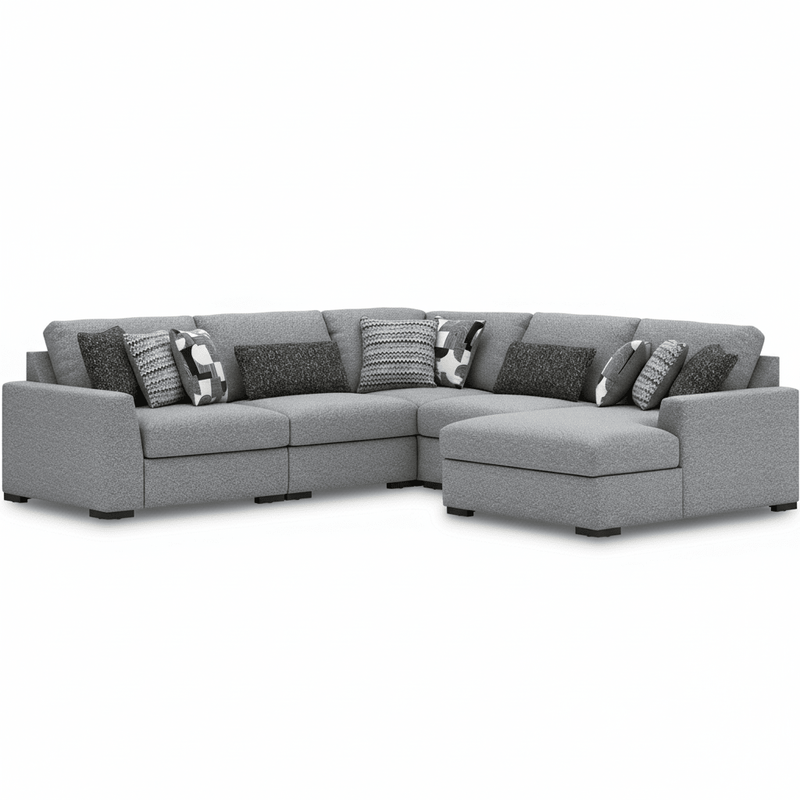Bealton 5 - Piece Sectional with Chaise - Berre Furniture