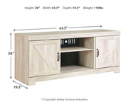 Bellaby LG TV Stand w/Fireplace Option - Berre Furniture