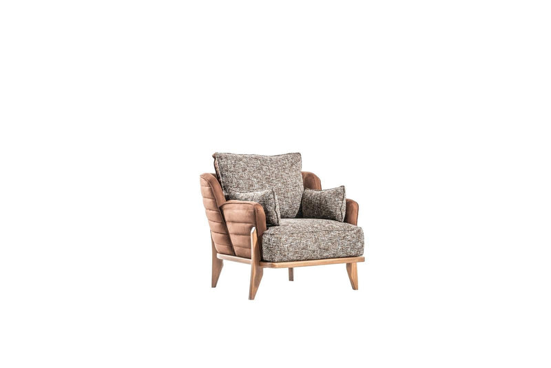 Bentley Armchair Dark Brown
