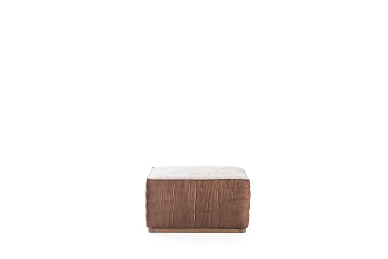 Bentley pouf Brown