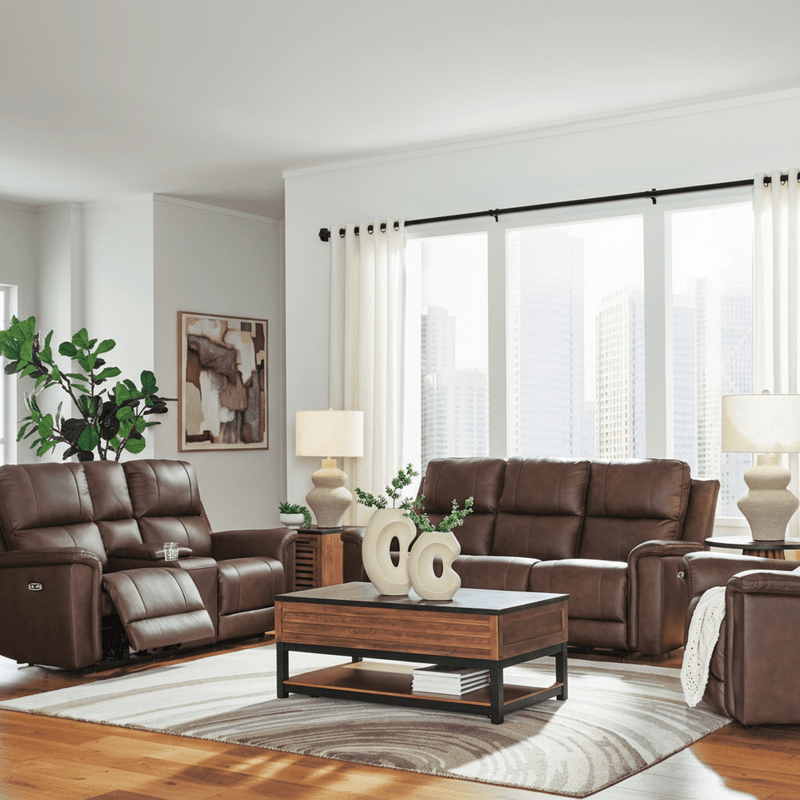 Beryton 2 - Piece Power Reclining Sectional Loveseat - Berre Furniture