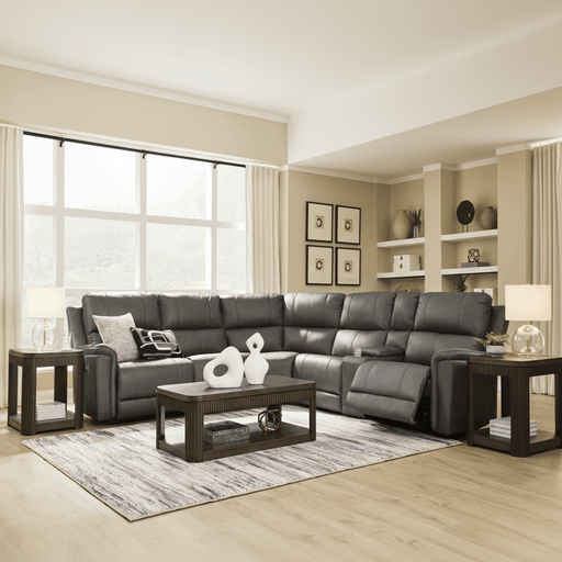 Beryton 2 - Piece Power Reclining Sectional Loveseat - Berre Furniture