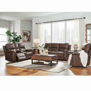 Beryton 3 - Piece Power Reclining Sectional Loveseat with Console - Berre Furniture