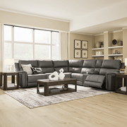Beryton 5 - Piece Power Reclining Sectional - Berre Furniture