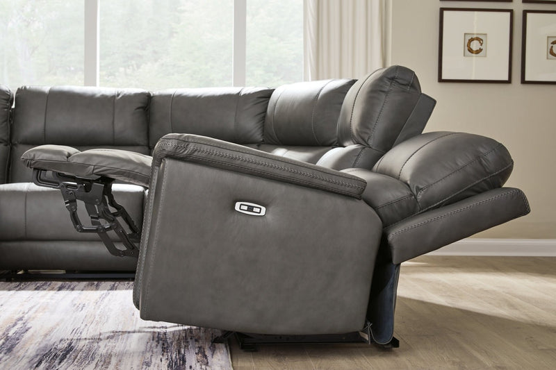Beryton 5 - Piece Power Reclining Sectional - Berre Furniture