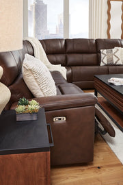 Beryton 5 - Piece Power Reclining Sectional - Berre Furniture