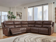 Beryton 5 - Piece Power Reclining Sectional - Berre Furniture