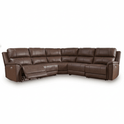 Beryton 5 - Piece Power Reclining Sectional - Berre Furniture