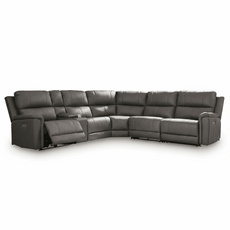 Beryton 6 - Piece Power Reclining Sectional - Berre Furniture