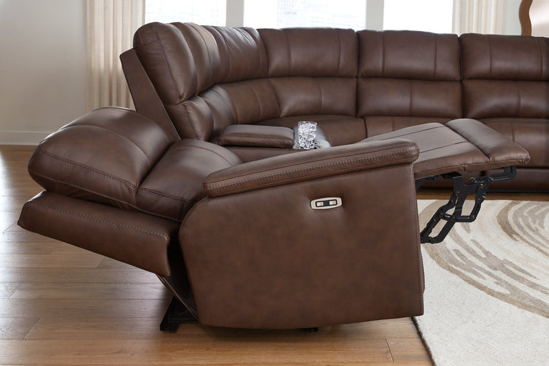 Beryton 6 - Piece Power Reclining Sectional - Berre Furniture