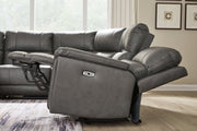 Beryton 6 - Piece Power Reclining Sectional - Berre Furniture