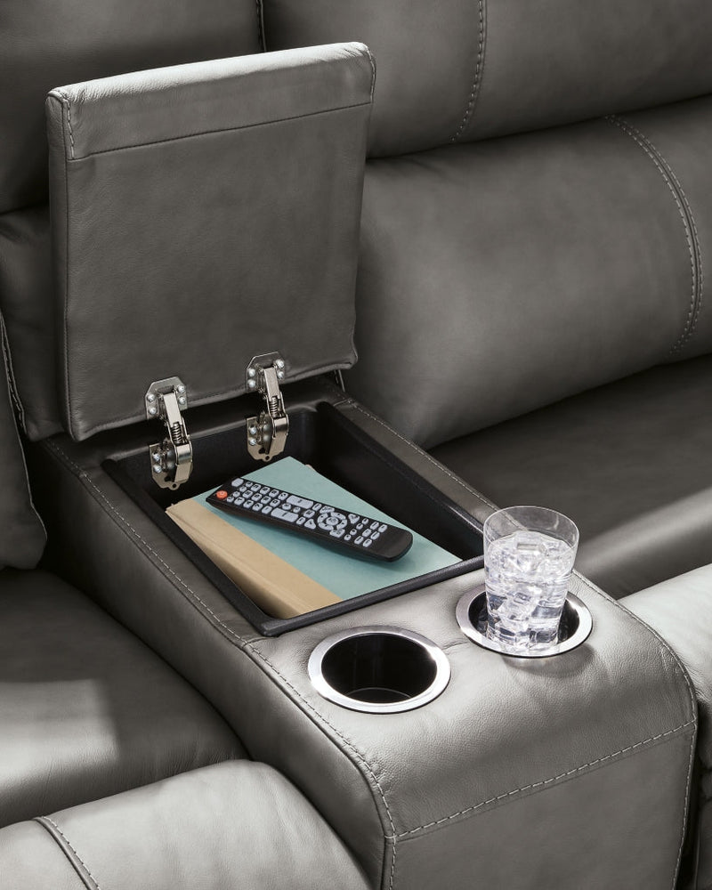 Beryton 6 - Piece Power Reclining Sectional - Berre Furniture