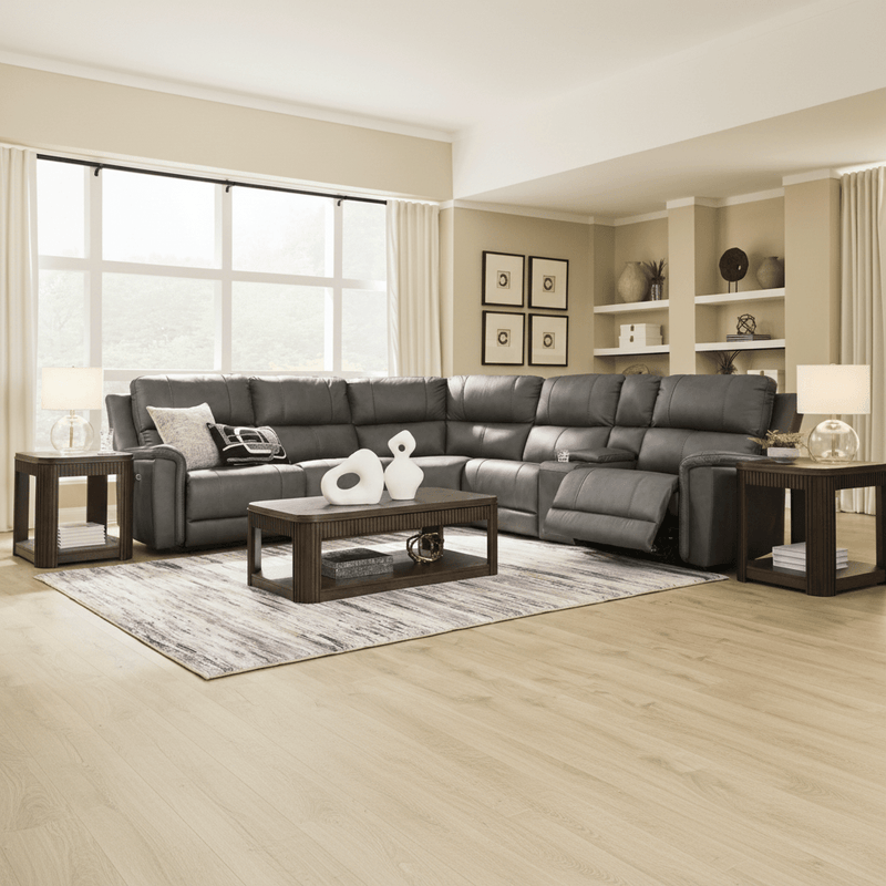 Beryton 7 - Piece Power Reclining Sectional - Berre Furniture