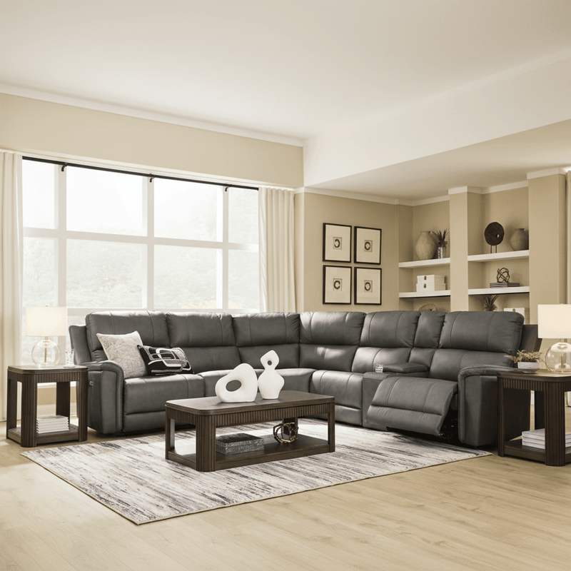 Beryton 7 - Piece Power Reclining Sectional - Berre Furniture