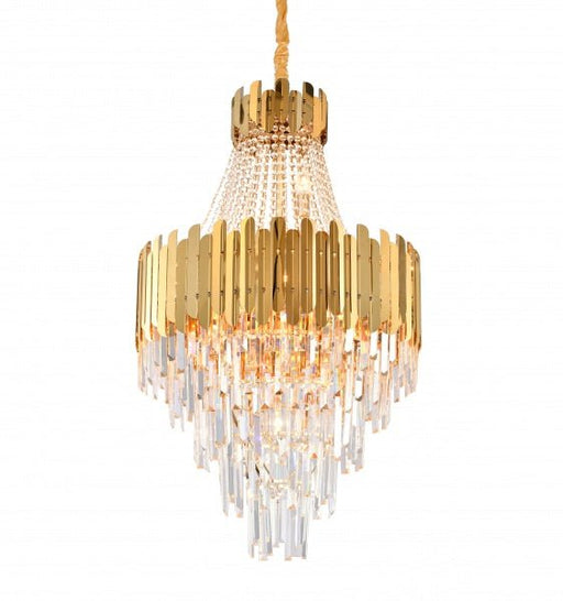 Bi Gold Stainless Steel Frame Lt - Crystal