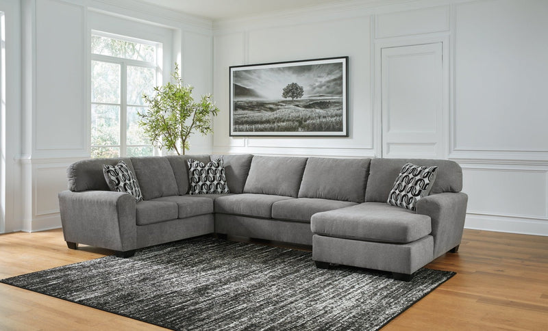 Birkdale Court 3 - Piece Sectional with Chaise - Berre Furniture