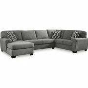 Birkdale Court 3 - Piece Sectional with Chaise - Berre Furniture