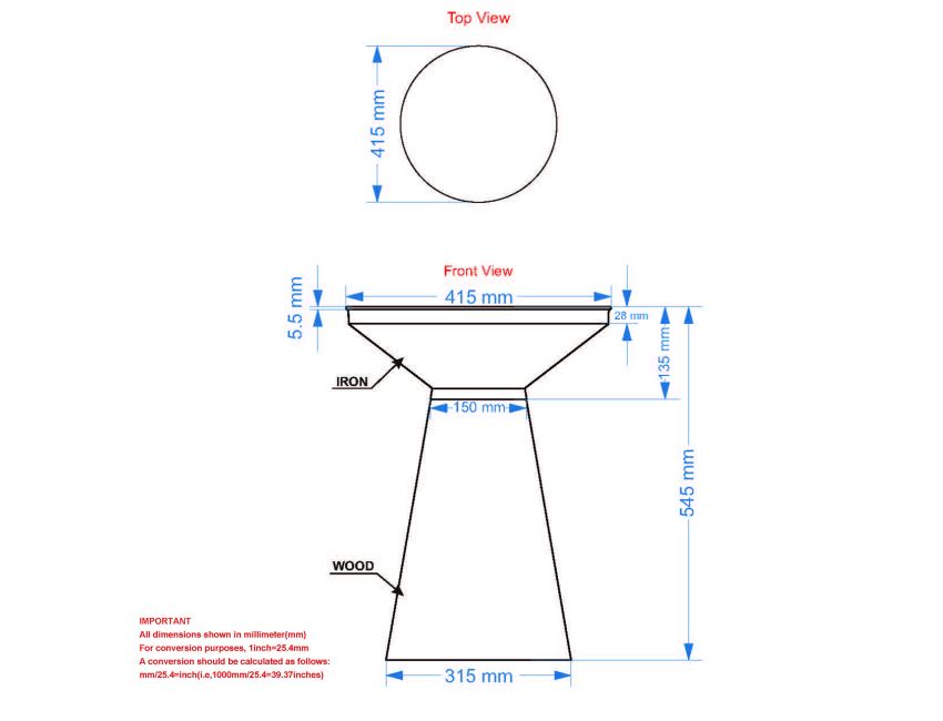 BODEN Round Coffee Table - Berre Furniture