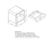 BOWMAN Nightstand - Berre Furniture
