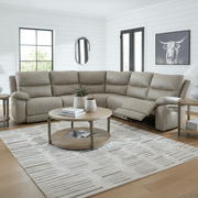 Brannigan 5 - Piece Power Reclining Sectional - Berre Furniture