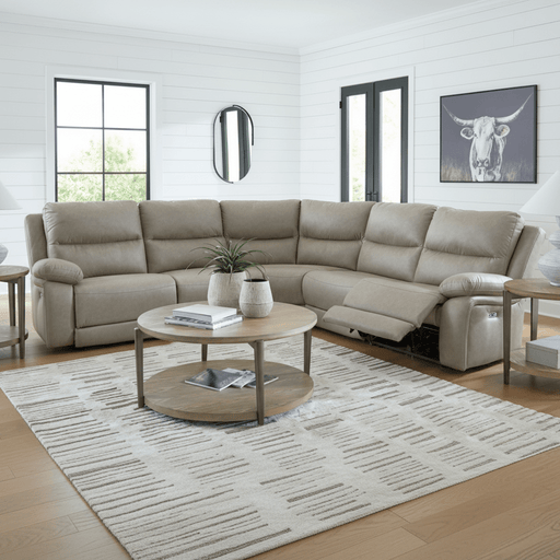 Brannigan 5 - Piece Power Reclining Sectional - Berre Furniture