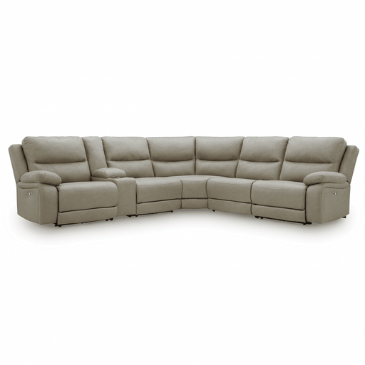 Brannigan 6 - Piece Power Reclining Sectional - Berre Furniture